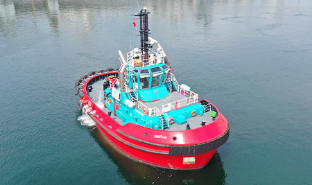 Our newly constructed tugboat named SAFİ-14..<br>21.04.2022