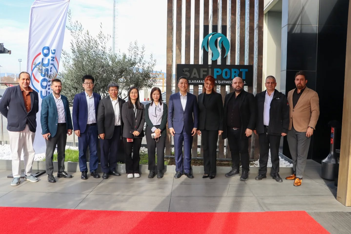 We were delighted to welcome officials from the COSCO&OOCL Shanghai/Hong Kong office and Turkish officials to our port. We held an extremely productive meeting focused on mutual information sharing, process development, and areas for collaboration