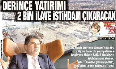 Derince Yatırımı 2 Bin İlave İstihdam Çıkaracak<br>04.04.2021