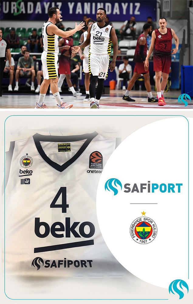 Sporun her alanına desteklerimiz sürüyor. Fenerbahçe Beko Erkek Basketbol Takımının forma göğüs sponsoru olduk.