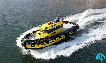 Our pilot boat, which has the highest maneuverability..
<br>08.11.2022